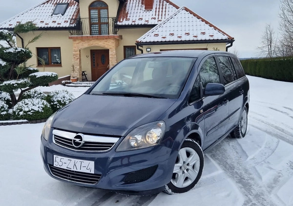 Opel Zafira cena 19777 przebieg: 218000, rok produkcji 2011 z Krynki małe 326